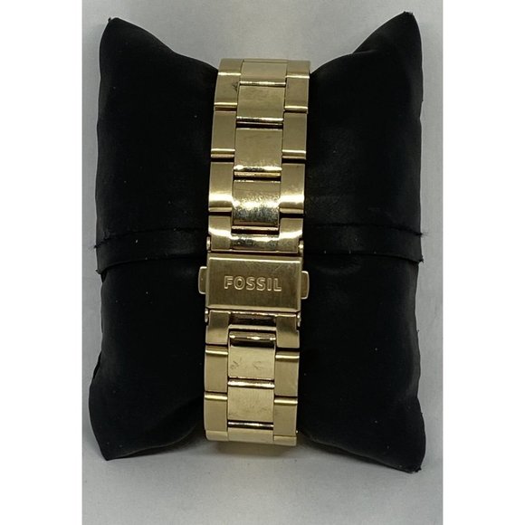 Fossil Perfect Boyfriend ES3884 Women Gold Band An - Picture 6 of 12